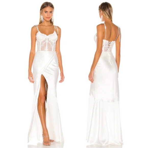 V. Chapman Dresses & Skirts - NEW V. Chapman Calla Lily Gown White 2-Piece Corset & Maxi Skirt Size 4 Bridal